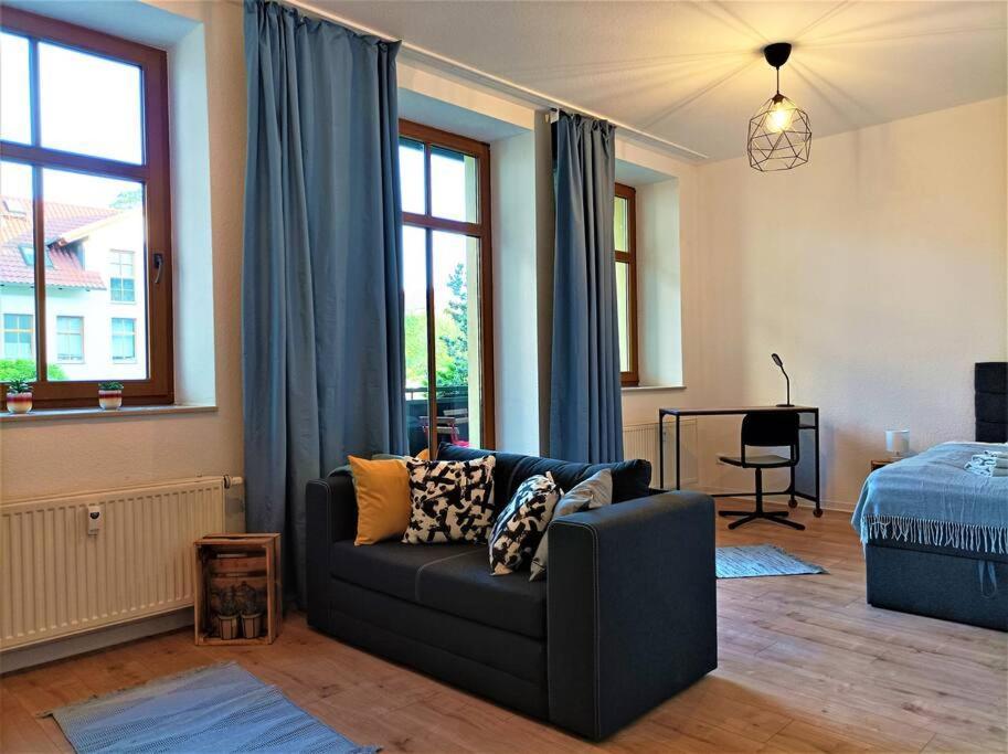 Modernes Apartment Mit Balkon Magdeburg Exterior photo